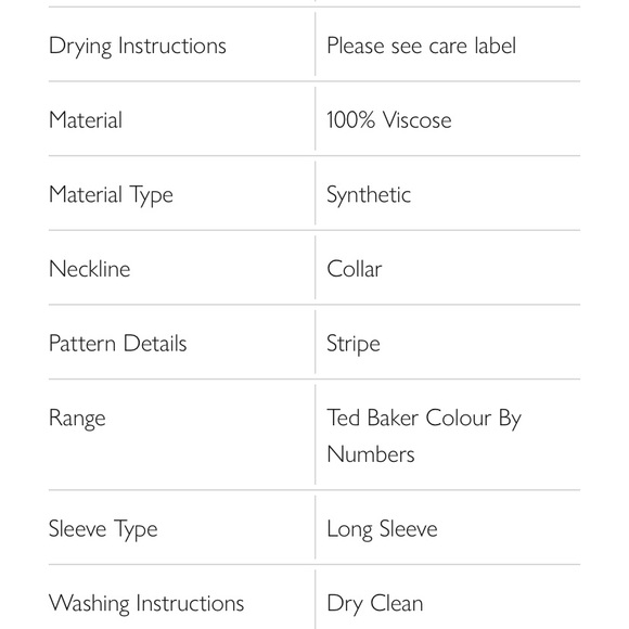 Ted Baker striped button up shirt - Picture 8 of 9